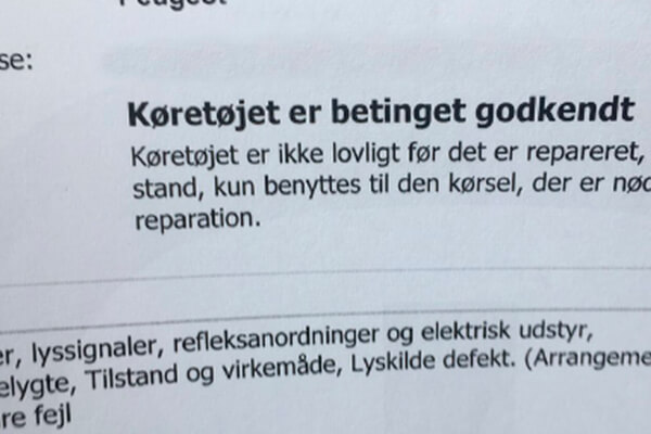 hvad betyder min synsrapport